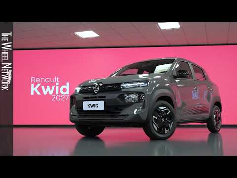 2027 Renault Kwid Techno | Taupe Grey | Exterior, Interior (Brazil) [4K]