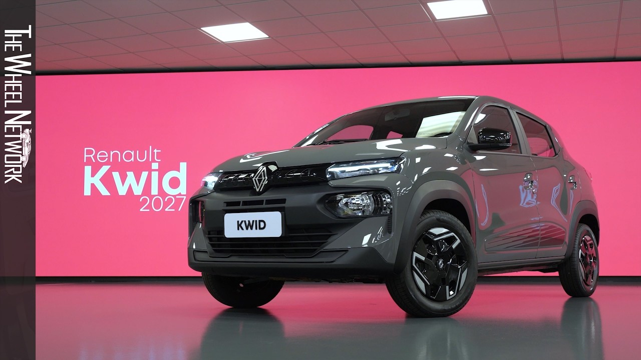 2027 Renault Kwid Techno | Taupe Grey | Exterior, Interior (Brazil) [4K]