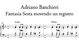 Banchieri - Fantasia Sesta movendo un registro - Stellwagen organ, Stralsund, Hauptwerk