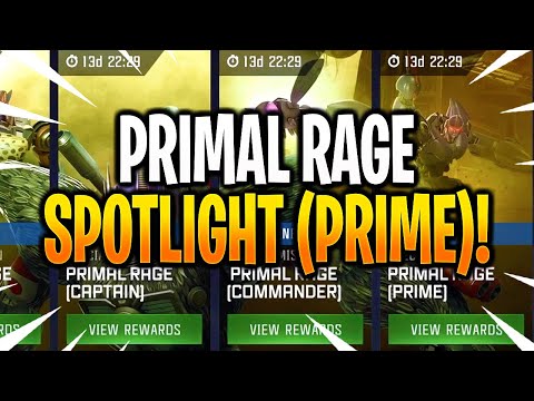 *NEW* PRIMAL RAGE SPOTLIGHT (PRIME) - Transformers: Forged To Fight