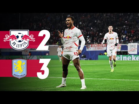 Late Goal decides Leipzig's UCL-Fate | Highlights RB Leipzig - Aston Villa 2-3 | Champions League