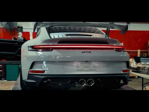SOUND CHECK 2022 Porsche 911 GT3 (992) with Fi Exhaust | TJ PEWTER