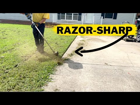 How To Edge a Lawn, Clean and Crisp Edges