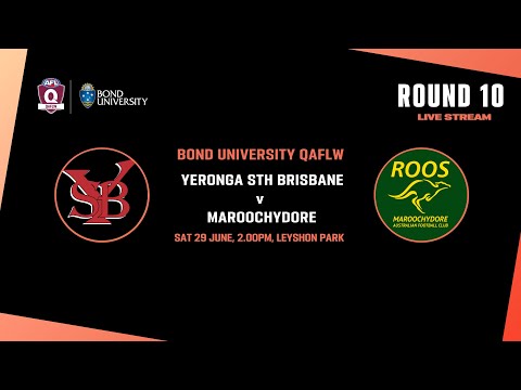 LIVE QAFLW ROUND 10 - Yeronga Sth Brisbane v Maroochydore