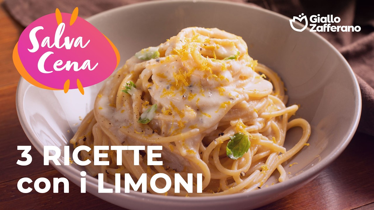 😋🍋 3 RICETTE con LIMONI - tutte da provare💛☀️