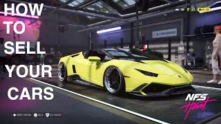 NEED FOR SPEED HEAT | HOW TO SELL YOUR CARS