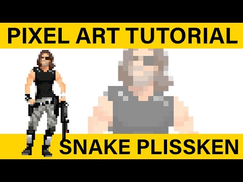 Snake Plissken - Pixel Art Tutorial