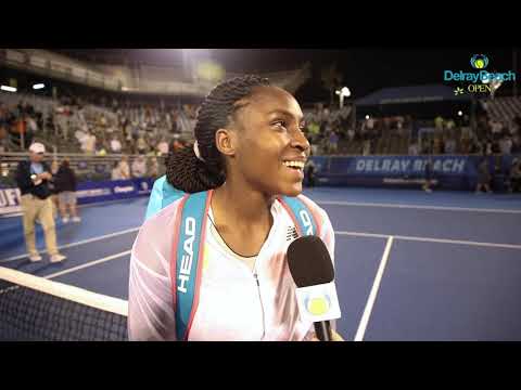 Coco Gauff Feature Interview | 2020 Delray Beach Open By VITACOST.com