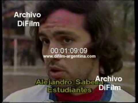 Alejandro Sabella partido Estudiantes de La Plata vs Chacarita Juniors 1984
