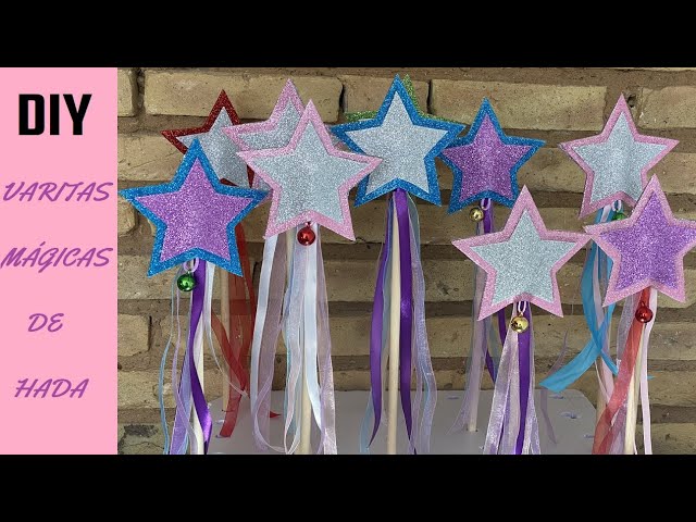 Vídeo relacionado con TYXHXTF 12 Piezas Kit Manualidades Niñas, Varitas Mágicas de Hadas Varitas, Varita Mágica de Madera, Madera de Bricolaje, Princesa de Hadas, para Cumpleaños Fiesta
