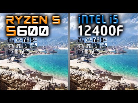 5600 vs 12400F Benchmarks – 15 Tests