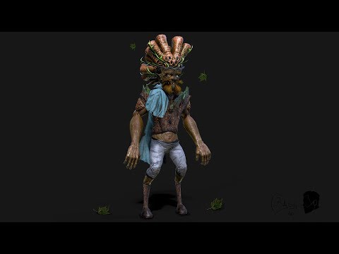Trevor - Timelapse - Low-Poly Character Creation For Game Engines
