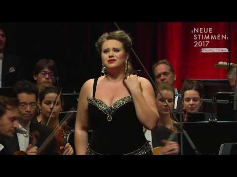 NEUE STIMMEN 2017 - Semifinal: Olga Rudyk sings "Io son l'umile ancella", Adriana Lecouvreur