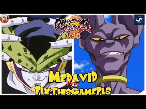 DBFZ FixThisGamePls vs MeDavid - Crazy fights! - Ver 1.30