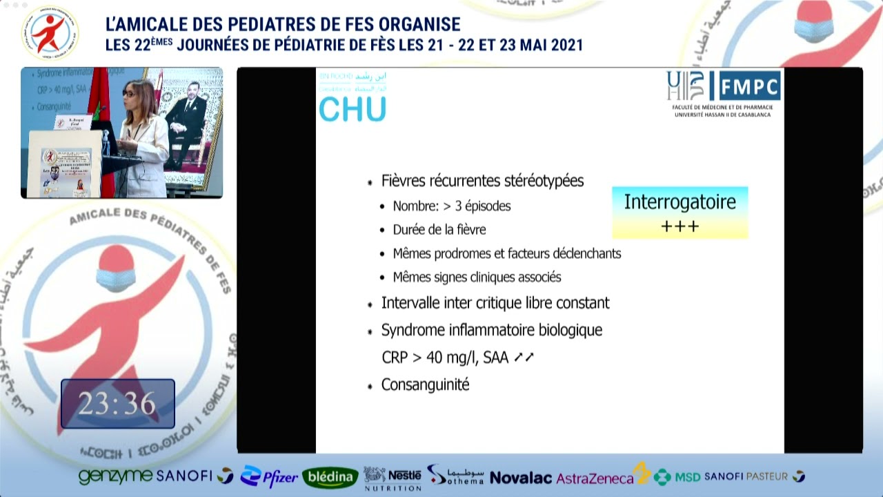 Les maladies auto-inflammatoires: pour un diagnostic et une PEC simplifiés: Pr K. Bouayed