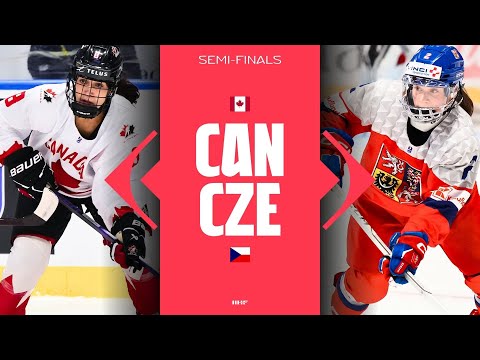 Semi-finals: Canada vs Czechia | 2026 U18 #WomensWorlds