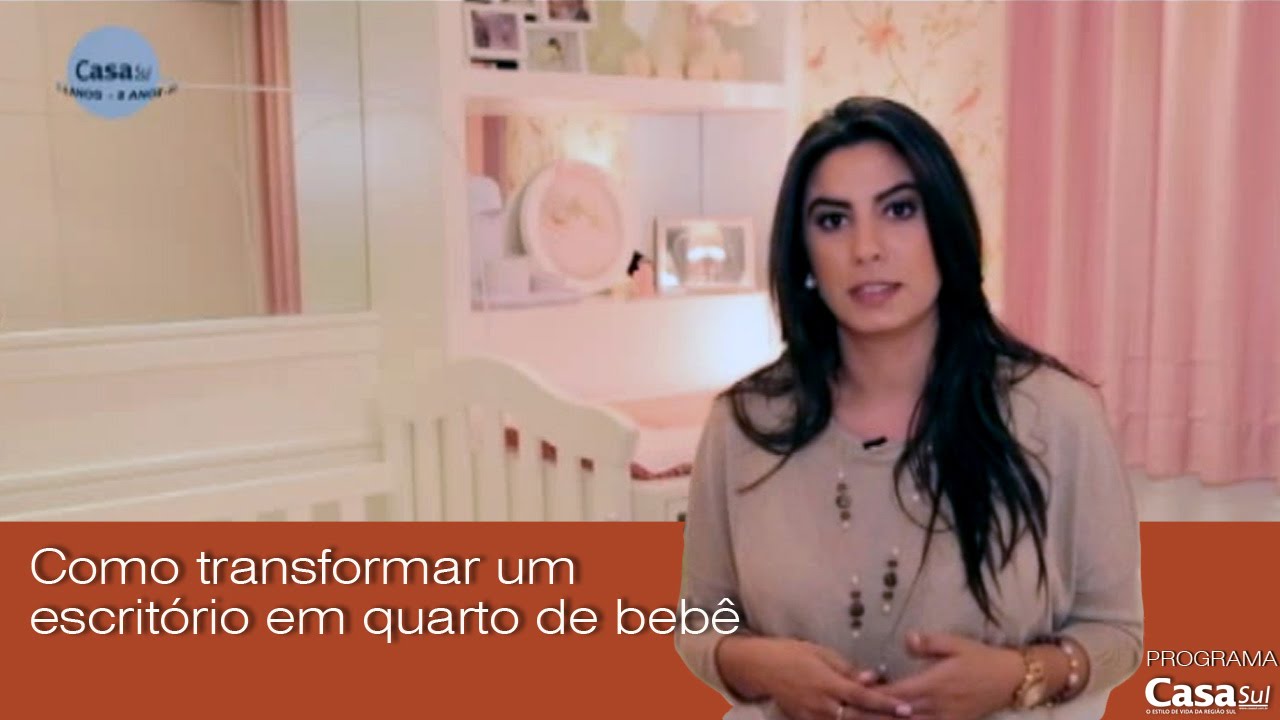 Como transformar um escritório em quarto de bebê