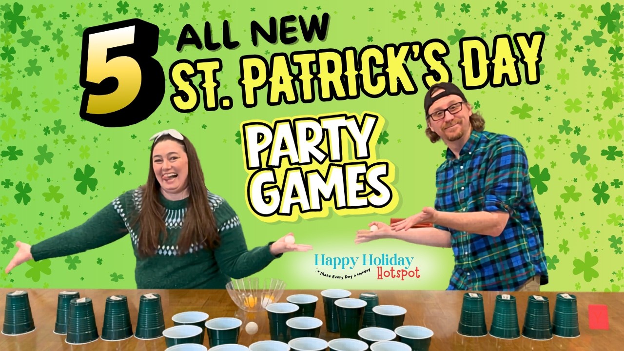 5 FUN St. Patrick’s Day Party Games You Have to Try!