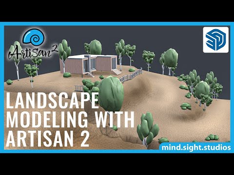 Landscape Modeling Made EASY with Artisan 2 for SketchUp | Sculpt Realistic Terrain FAST