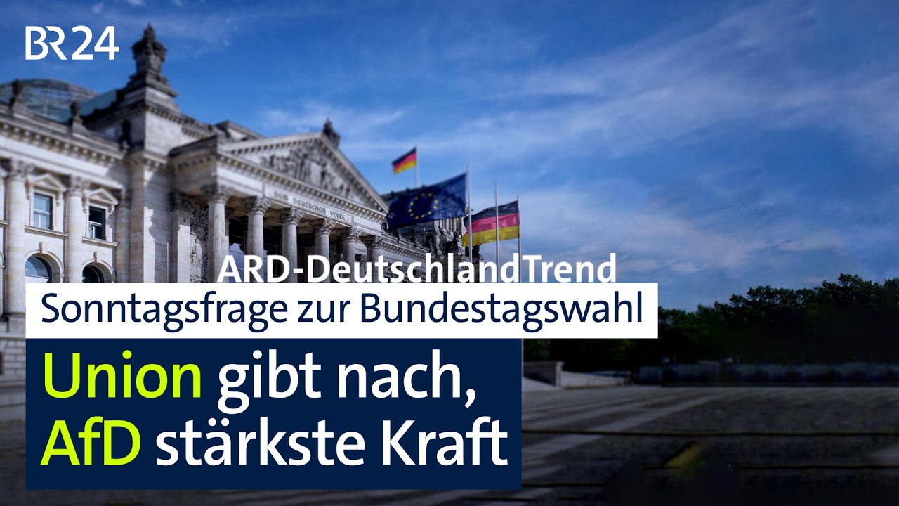 ARD-DeutschlandTREND: Zufriedenheit ist gesunken | BR24