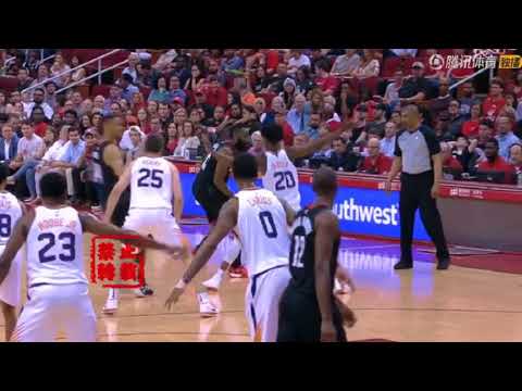 James Harden Breaks Josh Jackson' Ankles And Got The Rookie Leaning！