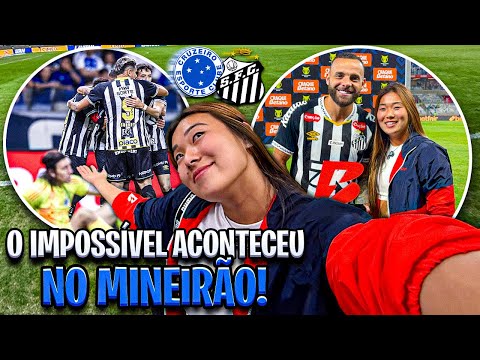 VIRADA SANTASTICA QUE NINGUÉM ESPERAVA!!! (Cruzeiro 1 x 2 Santos)