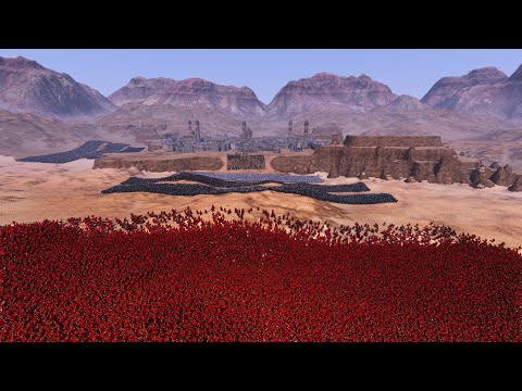 MEDIEVAL CITY UNDER SIEGE OF SPARTANS | ULTIMATE EPIC BATTLE SIMULATOR UEBS