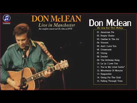 Best Of Don Mclean Playlist   Top Songs Collection Don Mclean 2020