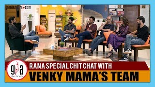 Rana Daggubati Interviews Venky Mama Team | Venkatesh , Naga chaitanya , Rashi khanna
