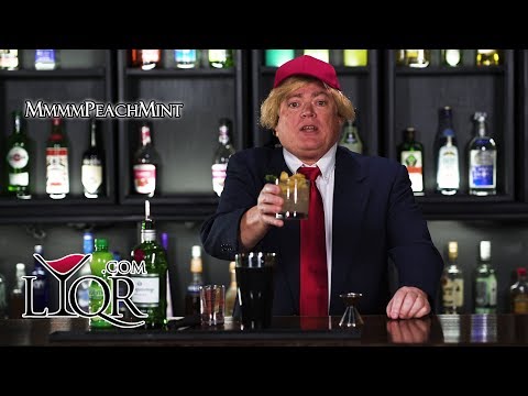 How to Make a MmmmPeachMint Cocktail with The Donald!