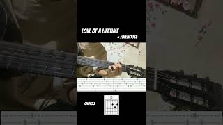 Firehous - Love Of a Lifetime Guitar Intro|Chords|TABS
