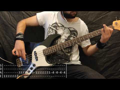 Avril Lavigne - Sk8er Boi Bass Cover (Tabs)