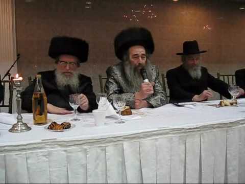 Melava Malka of Kehal Shemen Lmincha Kaliver Rebbe