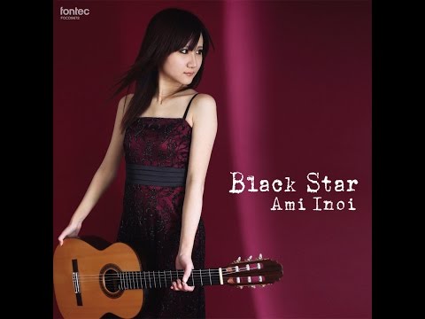 猪居亜美（ギター） Ami Inoi, guitar／1st CD 「Black Star」
