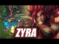 Wild Rift Zyra Gameplay New Champion (Build & Runes)