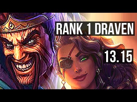 DRAVEN & Alistar vs SAMIRA & Amumu (ADC) | Rank 2, Rank 1 Draven, 4/0/2 | EUW Challenger | 13.15