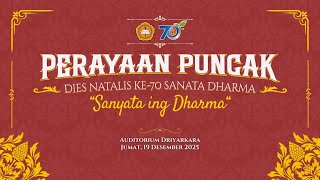 Download lagu Perayaan Puncak Dies Natalis ke-70 'Sanyata ing Dharma' | 19 Desember 2025 mp3