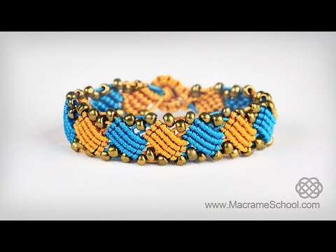 Spiral Macrame Patterns DIY Macrame Spiral Bracelets