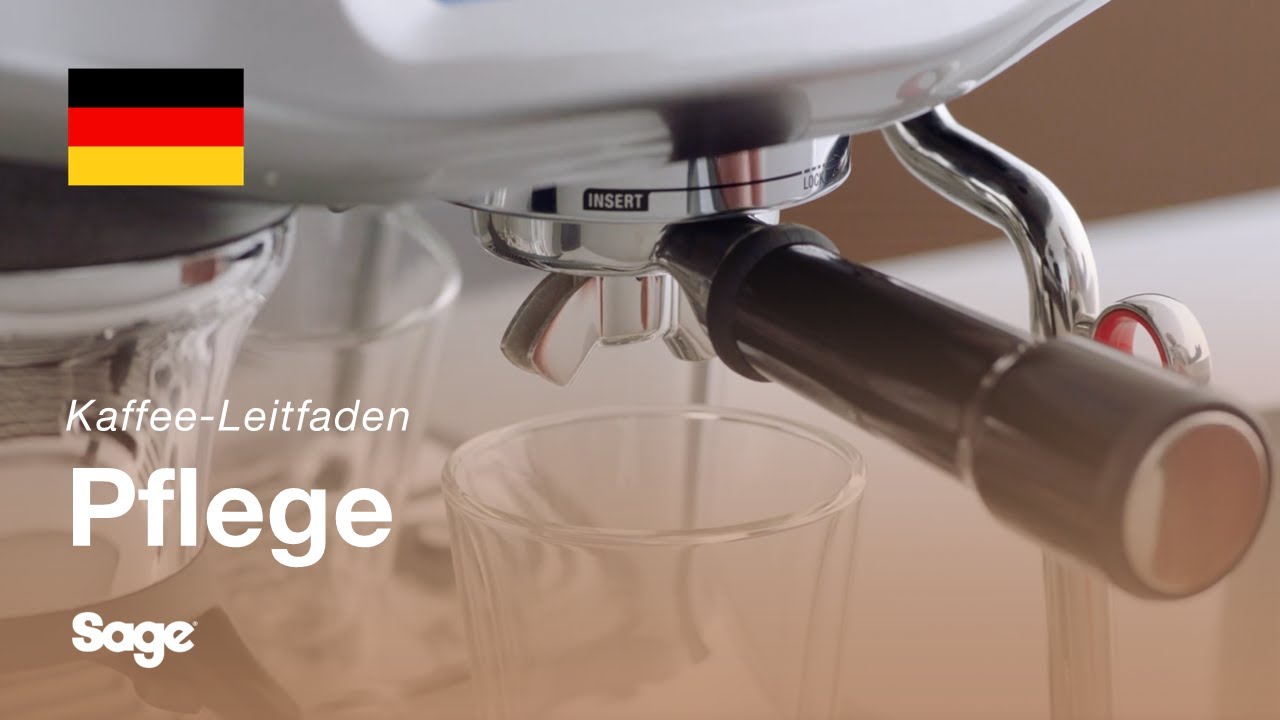 Durchspülen der Brühgruppe