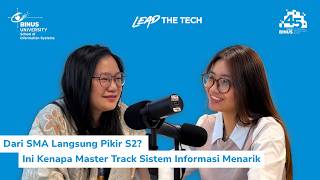 Dari SMA Langsung Pikir S2? ini kenapa master track sistem informasi menarik
