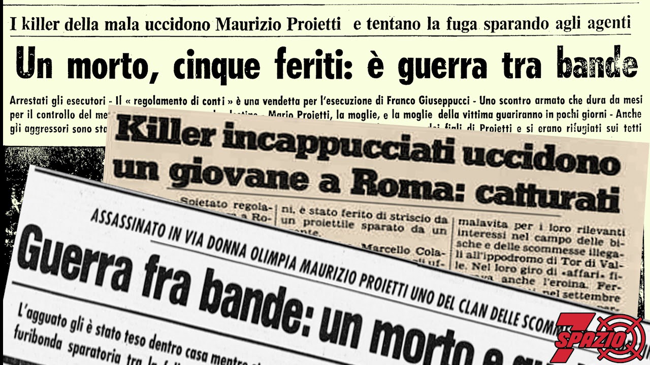 Mario Proietti al processo Banda della Magliana