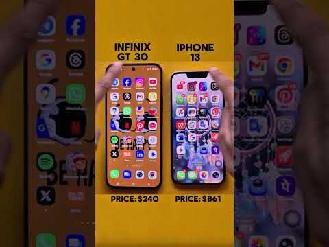 Infinix GT 30 vs iPhone 13 ⚡ Speed Test 2025 | Who Wins? 🔥