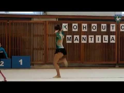 Mantila Cup 2014 - Nela Pochylá - bez náčiní