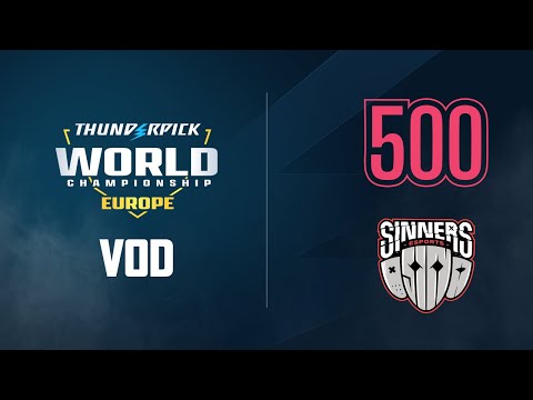 500 vs Sinners - VOD - TWC 2025 EU Series 2 Semifinals | CS2