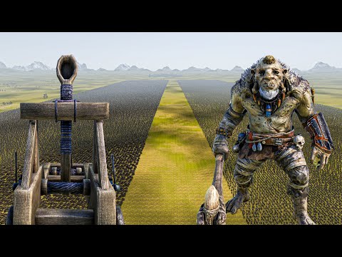 50.000 CATAPULTS vs 100.000 TROLLS - Ultimate Epic Battle Simulator 2 UEBS 2