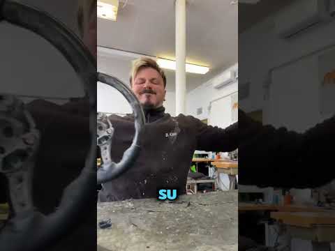 Pretvorio Je Običan Volan U Pravo Umjetničko Djelo! 😱🚗 #balkan #trending