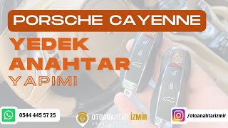 PORSCHE CAYENNE YEDEK ANAHTAR YAPTIK! | PORSCHE ANAHTARI