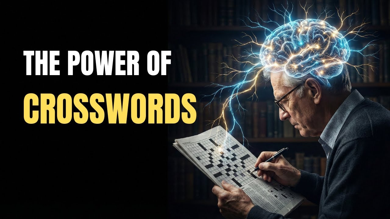 Crossword Puzzles Rewire Your Brain for Longevity | Neuroscience Explains