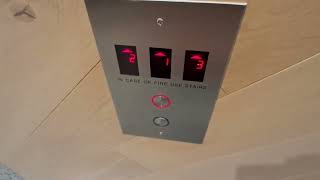 Modded Westinghouse hydraulic Main elevators at 140 E Ridgewood Avenue, Paramus, NJ
