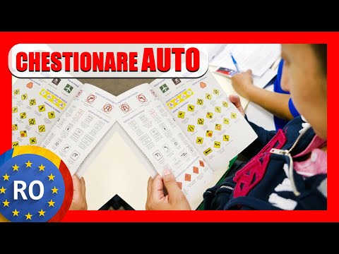 CHESTIONARE AUTO CATEGORIA B - SCOALA DE SOFERI #89